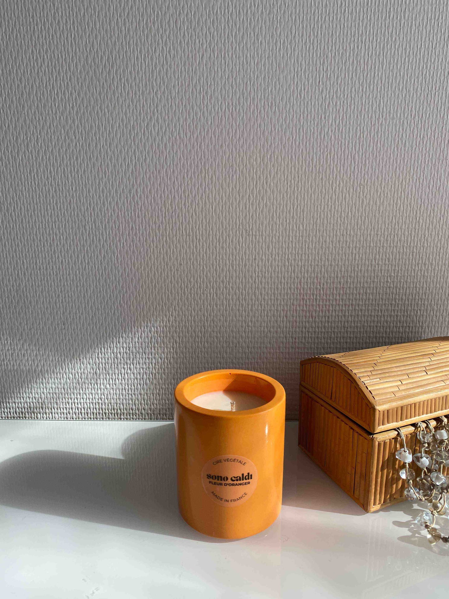 Bougie fleur d'oranger